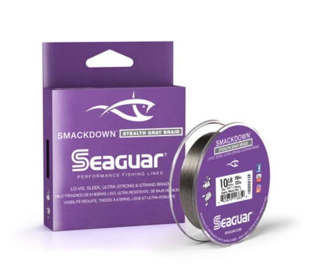 Picture of Seaguar Smackdown Braided Line Stealth Gray 50Lb 150Yd 50SDSG150