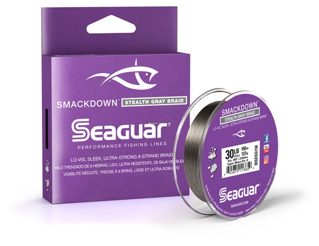 Picture of Seaguar Smackdown Braided Line Stealth Gray 40Lb 150Yd 40SDSG150