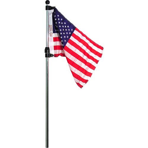 Picture of Seasense Flag Pole W/Us Flag Telescoping 50071027