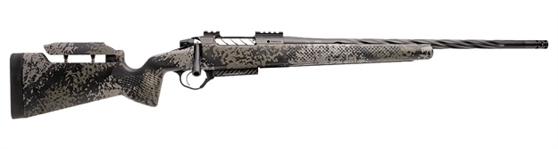 Picture of Seekins Precision 0011710215-F Havak Ph3 6 Creedmoor 24" Black Fluted Threaded Barrel, Black Picatinny Rail Steel Receiver, Adj Cheek Riser Mountain Shadow Synthetic Stock 10560115