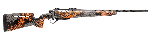 Picture of Seekins Precision 0011710295-F Havak Ph3 300 Prc 22" Black Fluted Threaded Barrel, Black Picatinny Rail Steel Receiver, Adj Cheek Riser Urban Shadow Camo Synthetic Stock 10530003