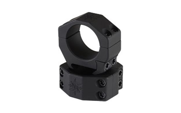 Picture of  Seekins Precision 0010620012 Scope Rings  Matte Black 30Mm High 811452025066