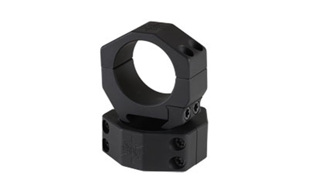 Picture of  Seekins Precision 0010630006 Scope Rings  Matte Black 34Mm High