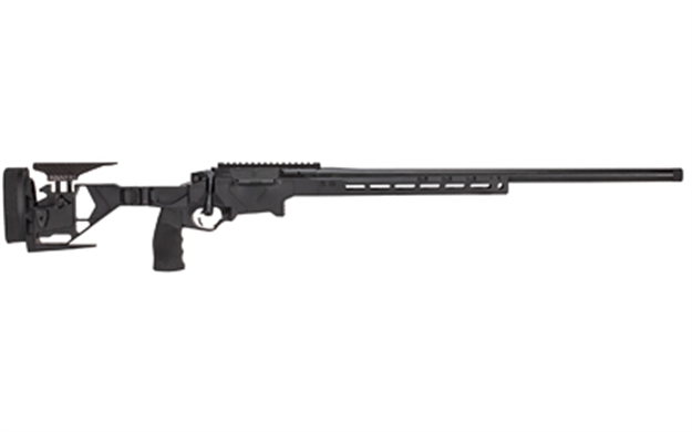 Picture of Seekins Precision 0011710107Blk Havak Hit Full Size 308 Win 3+1 24" Black Threaded Barrel, Picatinny Rail Steel Receiver, Adjustable Folding Aluminum Chassis, Ar-Style Vertical Grip 0011710107-F