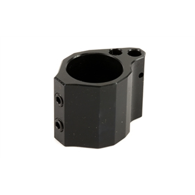 Picture of  Seekins Precision 0011510031 Low Profile Adjustable Gas Block 1.37" X .94" Black Melonite