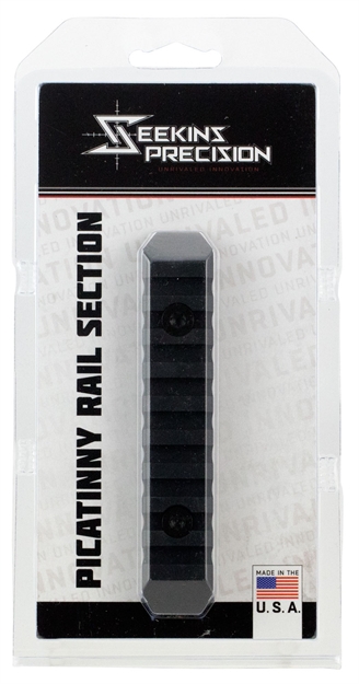 Picture of  Seekins Precision 0010560081 M-Lok Rail Section 9 Slots  Black Anodized 811452024700