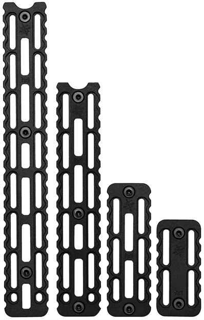 Picture of  Seekins Precision 0010560095 Arca Rail 2 Slot M-Lok 4.5"  Black Anodized