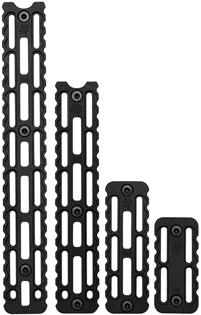 Picture of  Seekins Precision 0010560099 Arca Rail 5 Slot M-Lok 11"  Black Anodized