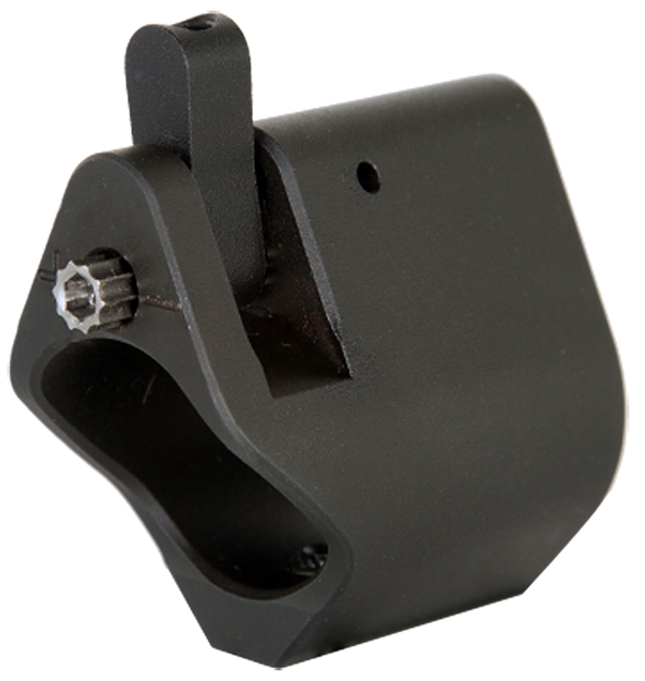 Picture of  Seekins Precision 0011510067 Select Adjustable Gas Block .875" Steel Black Melonite