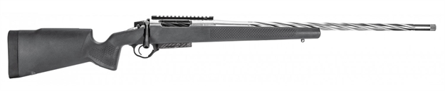 Picture of  Seekins Precision 0011710065 Havak Pro Hunter Ph2 7Mm Rem Mag Caliber With 3+1 Capacity, 26" Fluted Barrel, Stainless Steel Metal Finish & Black Synthetic Stock Right Hand (Full Size)