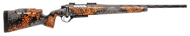 Picture of Seekins Precision 0011710295-F Havak Ph3 300 Prc 22" Black Fluted Threaded Barrel, Black Picatinny Rail Steel Receiver, Adj Cheek Riser Urban Shadow Camo Synthetic Stock 10530003
