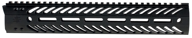 Picture of  Seekins Precision 0010530033 Mcsrv2 Rail System Ar-15 Black Hardcoat Anodized Aluminum 12" Picatinny/M-Lok 811452024540