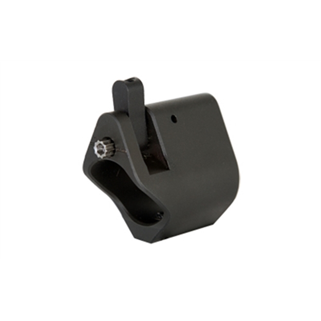 Picture of  Seekins Precision 0011510065 Select Adjustable Gas Block .750" Steel Black Melonite 811452029651