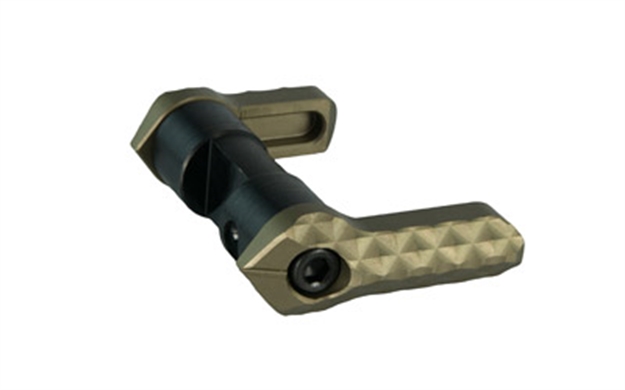 Picture of  Seekins Precision 0011580006 Safety Selector 60/90 Degree Flat Dark Earth Aluminum Ambidextrous