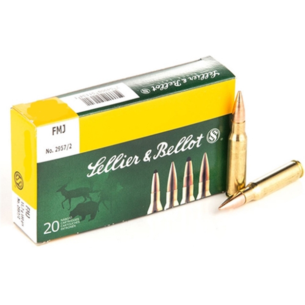 Picture of Sellier & Bellot 300Blk 147Gr Fmj 20/50 SB300BLKB 754908517459