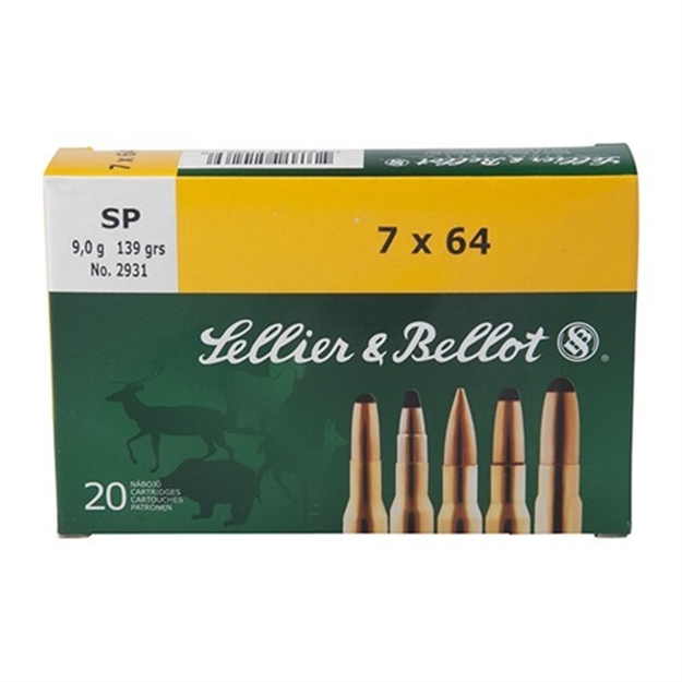 Picture of Sellier & Bellot 308 Winchester 180 GR SP 20/Bx