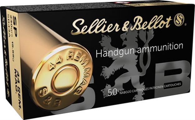 Picture of  Sellier & Bellot Sb44a Handgun  44Remmag 240Gr Soft Point 50 Per Box/12 Case 754908500246