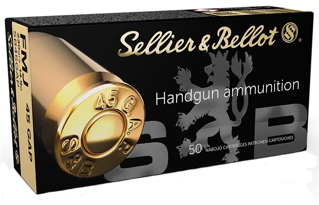 Picture of Sellier & Bellot Sb45gap Handgun  45Gap 230Gr Full Metal Jacket 50 Per Box/20 Case 754908500260