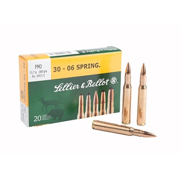Picture of Sellier & Bellot 7.62X39 124Gr Fmj Brass Cased 20/30 SB76239A 754908510528