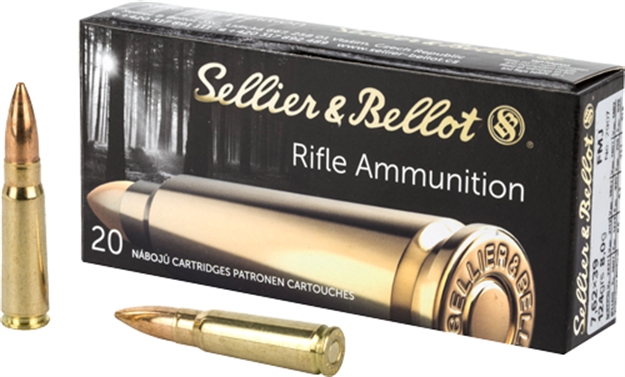 Picture of  Sellier & Bellot Sb76239a Rifle  7.62X39mm 124Gr Full Metal Jacket 20 Per Box/30 Case 754908512416