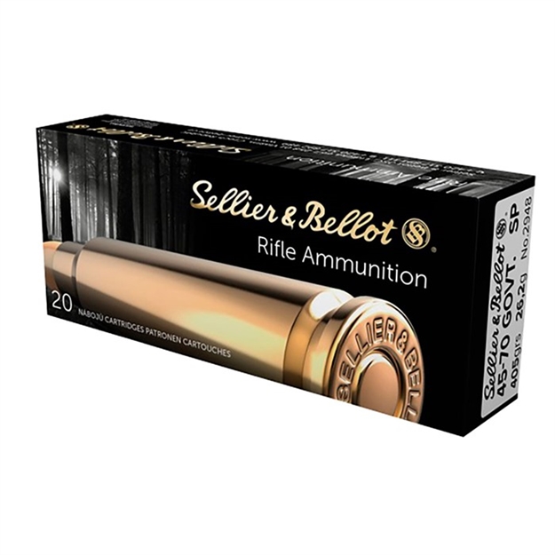 Picture of  Sellier & Bellot Sb4570a Rifle  45-70Gov 405Gr Soft Point 20 Per Box/12 Case