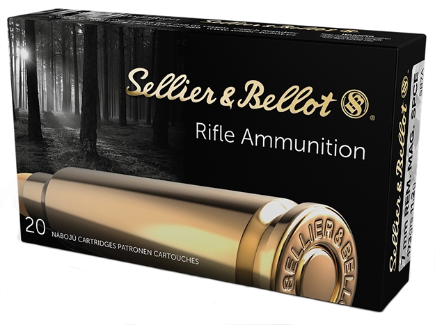 Picture of  Sellier & Bellot Sb7a Rifle  7Mmremmag 173Gr Soft Point Cut Through Edge 20 Per Box/20 Case