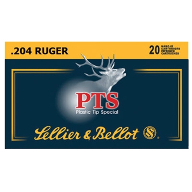 Picture of  Sellier & Bellot Sb204a Rifle  204Ruger 32Gr Plastic Tip Special 20 Per Box/50 Case 754908510993