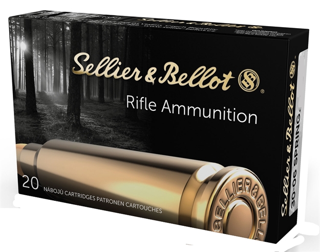 Picture of Sellier & Bellot Sb3006f   
30-06 Springfield 147 GR Metal Case (Fmj) 20 Bx/ 20 CS