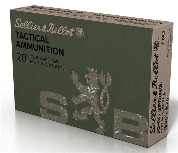 Picture of  Sellier & Bellot Sb3006m2 Rifle  30-06Springfield 150Gr Full Metal Jacket 20 Per Box/20 Case 754908512478