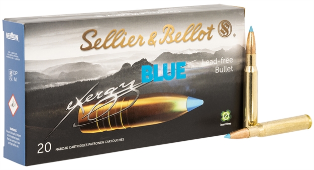Picture of  Sellier & Bellot Sb3006xb Exergy  30 06Springfield 180Gr Tac EX Blue 20 Per Box/12 Case 754908513024