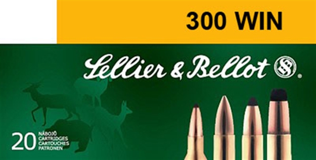 Picture of Sellier & Bellot Sb300a Rifle Hunting 300 Win Mag 180 GR Pts (Plastic Tip Special) 20 Bx/ 20 CS
