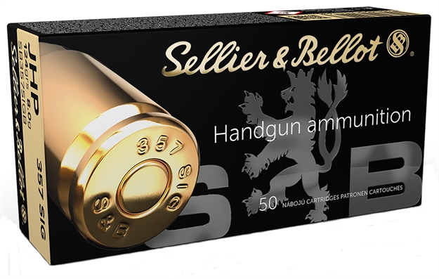 Picture of  Sellier & Bellot Sb357sigb Handgun  357Sig 124Gr Jacketed Hollow Point 50 Per Box/20 Case 754908501069