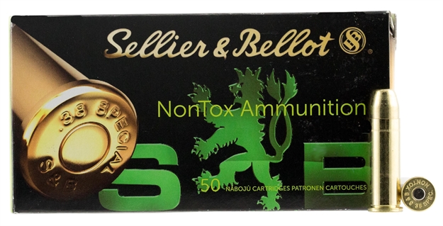 Picture of Sellier & Bellot Sb38nt Handgun 38 Special 158 GR Tfmj 50 Bx/ 20 CS