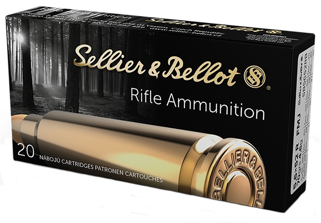 Picture of  Sellier & Bellot Sb5652rb Rifle Training 5.6Mmx52r 70 GR Fmj 20 Bx/ 25 CS