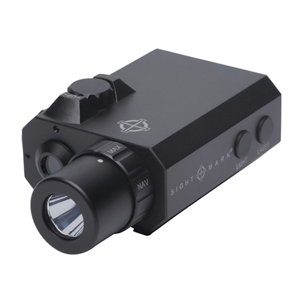 Picture of  Sightmark Sm25012 Lopro Mini Combo Flashlight And Green Laser Sight  Matte Black 300 Lumens White Led 812495023729