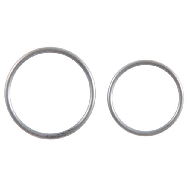 Picture of  Carlson's Choke Tubes 00066 Gas O-Ring Assortment Kit 12 Gauge 20 Gauge Rubber/Graphite Coated Shotgun 723189000660
