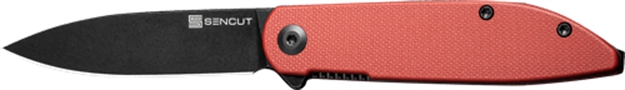 Picture of Sencut Knife Bocll II 2.96" Burgundy G10/Black Liner Lock! S220193