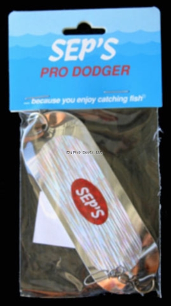 Picture of Sep's 4/0 Pro Dodger, 1 1/4" X 4", Silver/Starlite Prism
