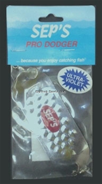 Picture of Sep's 4/0 Pro Dodger, 1 1/4" X 4", UV Silver