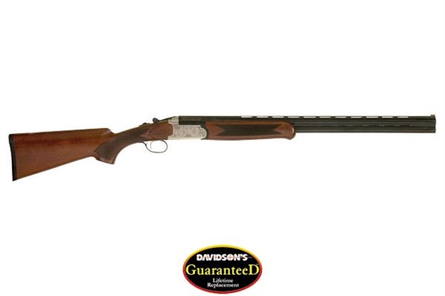 Picture of  Tristar 30206 Setter S/T  Full Size 20 Gauge Break Open 3" 2Rd 26" Black Vent Rib Barrel, Engraved Silver Steel Receiver, Fixed Turkish Walnut Stock, Beretta/Benelli Chokes, Right Hand 713780302065