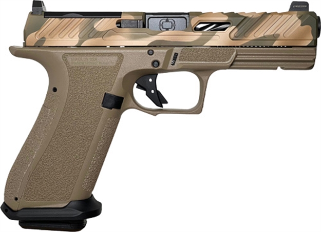 Picture of Shadow Systems Systems Dr920 Elite Fde 9Mm Optc Cut/Unthrd Camo Slide SS2024SC