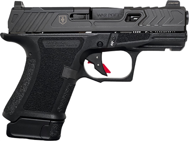 Picture of Shadow Systems Systems War Poet Cr920 9Mm Optic Cut Fluted Black Bbl SS-4084 810013439212