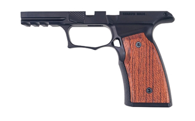 Picture of  Sharps Bros Sbgm05-G2 P365-Xmacro  Black W/ Cherry 7075-T6 Aluminum Fits Sig P365 850057873115