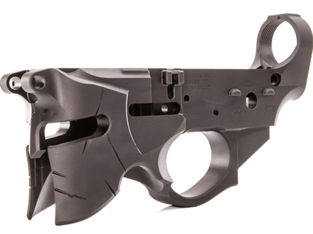 Picture of Sharps Bros Bros Overthrow Ar-15 Stripped Lower Receiver Billet SBLR07