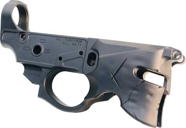 Picture of Sharps Bros Bros Overthrow Ar-15 Stripped Lower Receiver Billet SBLR07 850869008101
