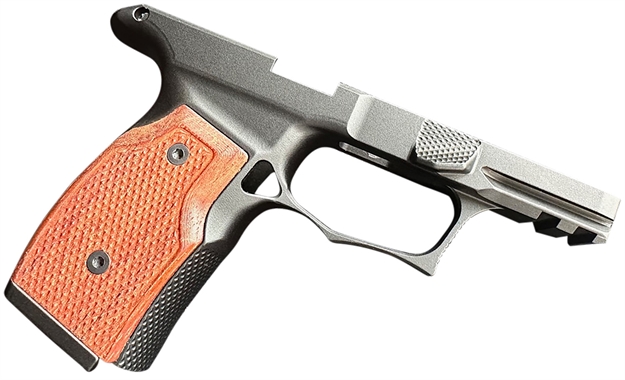 Picture of  Sharps Bros Sbgm01-G2 Grip Module  Black W/ Cherry 7075-T6 Aluminum Fits P365x/P365xl 850057873078