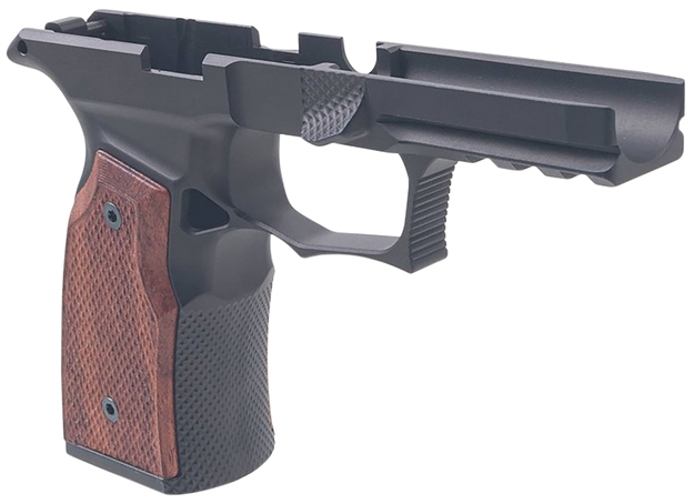 Picture of  Sharps Bros Sbgm05-G2 P365-Xmacro  Black W/ Cherry 7075-T6 Aluminum Fits Sig P365 850057873115