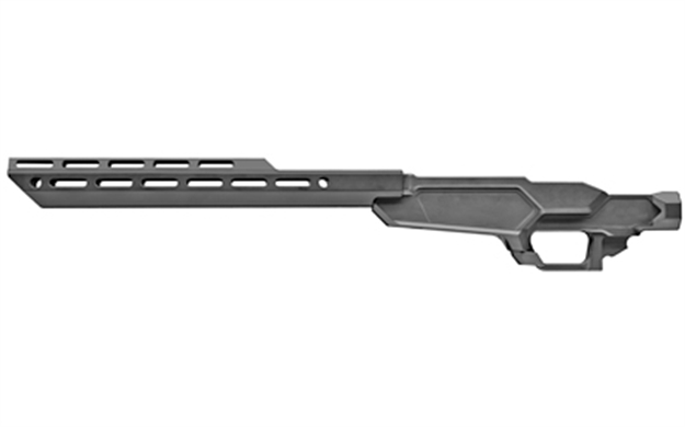 Picture of  Sharps Bros Sbc02 Heatseeker Rifle Chassis Stock Fits Ruger American Rifle, 6061-T6 Aluminum W/Cerakote Finish, 14" M-Lok Handguard, Compatible W/Aics Short Action Magazines
