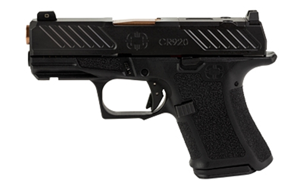 Picture of Shadow Systems Systems Cr920 Combat 9Mm Optic Cut Fluted/Brnz Bbl< SS-4005