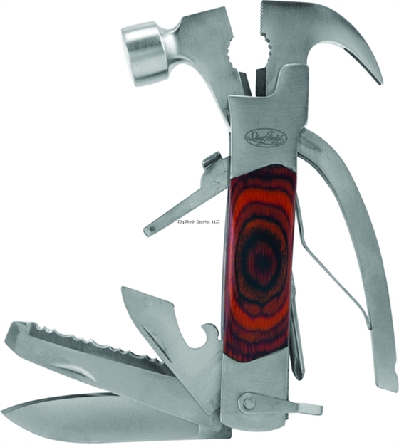 Picture of Sheffield 14 IN 1 Tool Folding Hammer 6" Multi Tool Stainless